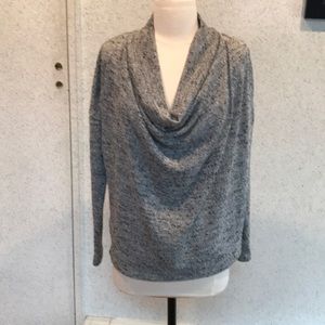 Michael Kors Cowl Neck Tweed Sweater